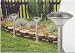 Case of 6 Solar Stainless Steel Garden Wireless Lights - 4 Bright LEDs Per Light