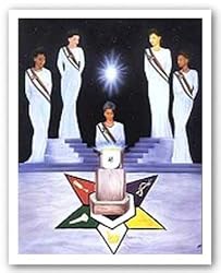 Sisters of the Light - Eastern Star by Johnny Myers 12"x16" Art Print Poster