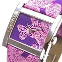 ESPRIT Motivuhr Paisley Pink Damenuhr