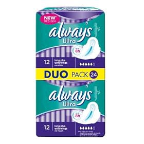 Always - 83718589 - Serviettes Duopack - Ultra Long Plus - X24