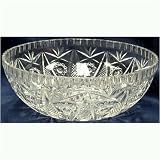 Crystal Cut Plastic Salad Bowl - 11