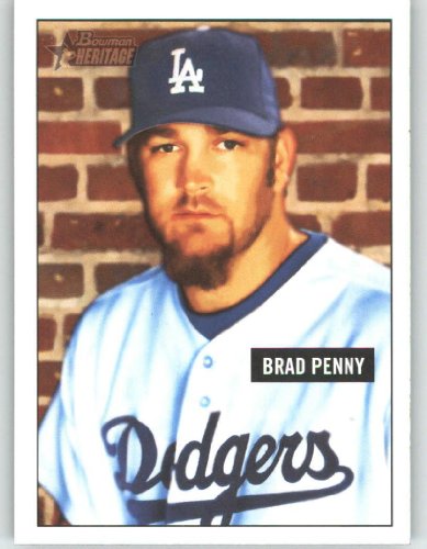2005 Bowman Heritage #117 Brad Penny - Los Angeles Dodgers (Baseball Cards)