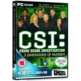 CSI: 3 Dimensions of Murder (PC DVD)