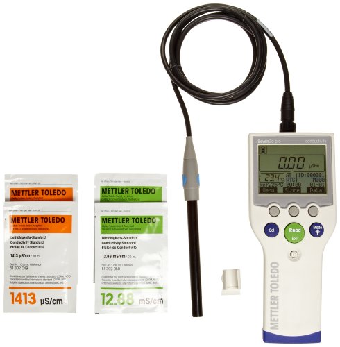 Mettler Toledo SG7 SevenGo Pro 001 ?Scm To 1000 mScm Range Portable Conductivity Meter With Electrode