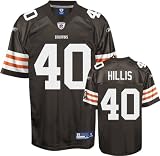 Peyton Hillis Youth Jersey: Reebok Brown #40 Cleveland Browns Replica Jersey