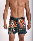 Ed Hardy Lounge 2 Swords with Skull Knit Boxer