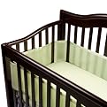 BreathableBaby Breathable Safer Bumper - Sage