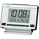 PYXIS (ピクシス) 目覚まし時計 デジタル 電波時計 NR529S NR529S