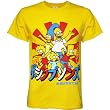 Simpsons Japanese Pop Men's T-Shirt