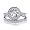 Bling Jewelry Sterling Silver Ring 1.28ct (8mm) Round Cubic Zirconia CZ Ring Set - Size 6
