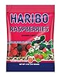 Haribo Gummi Candy, Raspberries, 5.0-Ounce Bags (Pack of 12)