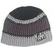 Korn Side Logo Crochet Beanie Knit Hat