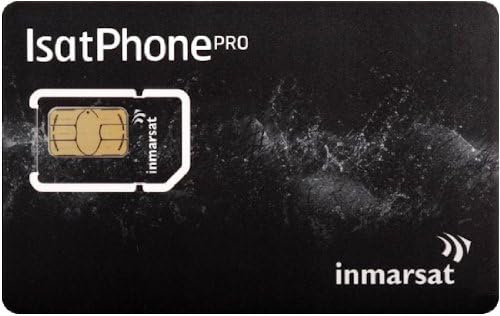 GTC Inmarsat IsatPhone Prepaid SIM Card with 500 airtime units