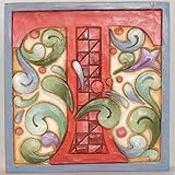 IMAGE OF Jim Shore Monogram Red Alphabet Letter Display 