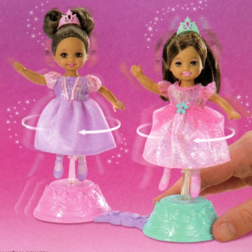 Buy Barbie Spinning Ballerinas Kelly Dolls 2 Pack ~ Pink & Purple