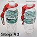 Carabiner Water Bottle Holder Clip Camping Hiking Outdoor Travel Buckle Aluminum