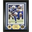 Reggie Wayne Photomint w/ 2 24KT Gold Coins