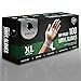 GORILLA SUPPLY Disposable Heavy Duty Vinyl Gloves Latex Free Powder Free, BPA Free Food Safe Grade Disposable Glove, X-Large XL, 100 Count