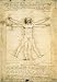 Anatomy by Leonardo Da Vinci Fine Art Print / Poster 24.00 x 36.00 in.
