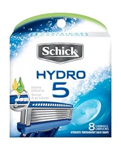 Schick Hydro 5 Blade Refill, 8 Count