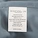 Honeymoon 1800 Brushed Microfiber Embroidered Bed Sheet Set, Ultra Soft, Queen - Blue