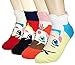 JJMax Princess Series Character Socks: Elsa, Anna, Ariel, Snow White, Jasmine