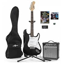 Electric-ST Guitar & Complete Pack Black