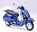 Vespa Granturismo (Blue, Green, or Grey) 1:12 scale diecast scooter by Newray