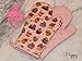 Kid-sized Oven Mitt Set - Happy Cakes