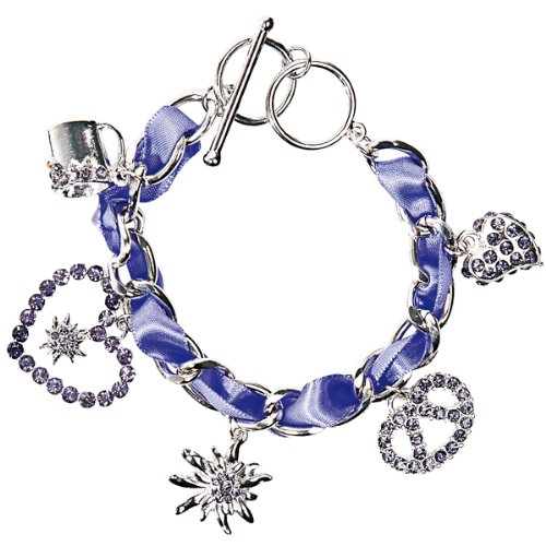 Schmuck-Art Damen-Armband Wies\'n Kati silver/violet/tanzanite 28226 Preisvergleich