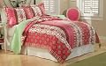 Lantana Twin Quilt with Pillow Sham