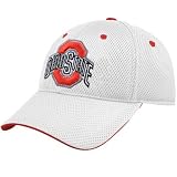 Top of the World Ohio State Buckeyes White Elite 1-Fit Hat