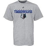 adidas Minnesota Timberwolves Ash True Court T-shirt