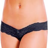 Sale White Lace Low Rise Cheeky Pantie Size Large