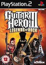 Guitar Hero III: Legends of Rock with two Wired Controllers (PS2)