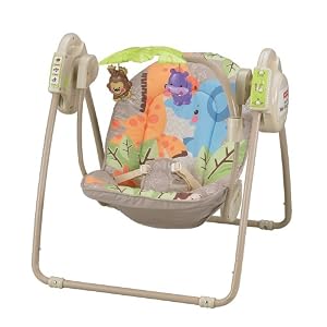 Fisher Price Precious Planet Take Along Swing - Khaki Sands