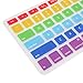 HDE Ultra Thin Silicone Rubber Keyboard Skin Cover for Macbook Pro Non Retina 13/15/17 (Rainbow)