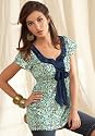 Chadwicks Tie-Neck Blouse