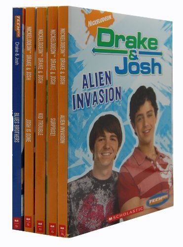 Laurie McElroy's Drake & Josh 5 Books Collection Set Pack (Alien Invasion ,Surprise!, Kid Trouble, Josh is Done, Blues Brothers)