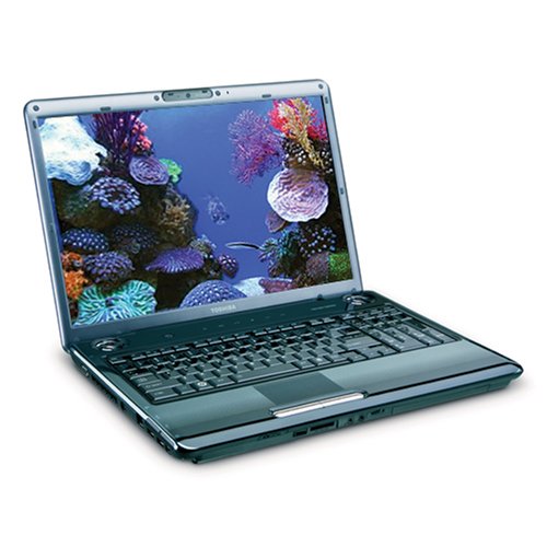 Toshiba Satellite P305-S8832 17-inch Laptop (2.0GHz Intel Core 2 Duo T5750 Processor, 3 GB RAM, 250 GB Hard Drive, DVD Drive, Vista Premium) Black image