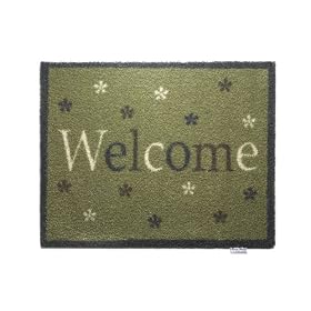 Hug Rug Dirt Trapper Washable Door Mat 65 x 85cm - Welcome 20