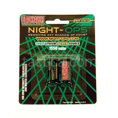 Blackhawk NightOps 3V Lithium Battery (2 ea) 75110-0012