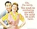 Maid We Don't Have (1950's Couple) Art Poster Print - 11