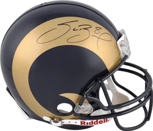 Mounted Memories St. Louis Rams Sam Bradford Autographed Helmet