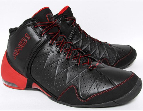 Cover image : AND1 Diamond Mid　黒/赤