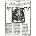 Elias Holwein (Commemorative letters and death portrait of Duke Heinrich Julius of Brunswick) - 11x17 custom fit with RichAndFramous Black 99 inch Poster Hangers