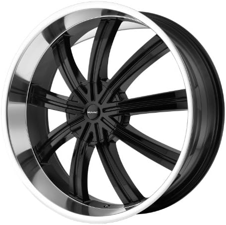 24x9.5 KMC Widow (Gloss Black Machined) Wheels/Rims 6x135/139.7 (KM67224966335)