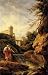 A4 10x8 Photo Gloss Print Vernet Claude Joseph Two Female Peasants By A Waterfall