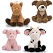 Animal Chatter Plush - Farm Set of 4 by Gund