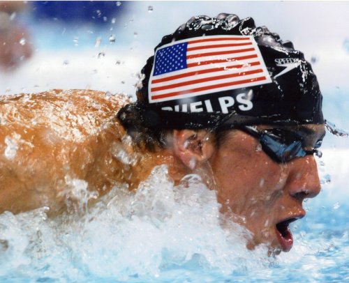 Buy MICHAEL PHELPS USA OLYMPIC CHAMPION 8 X 10 PHOTO by sportslegends1331